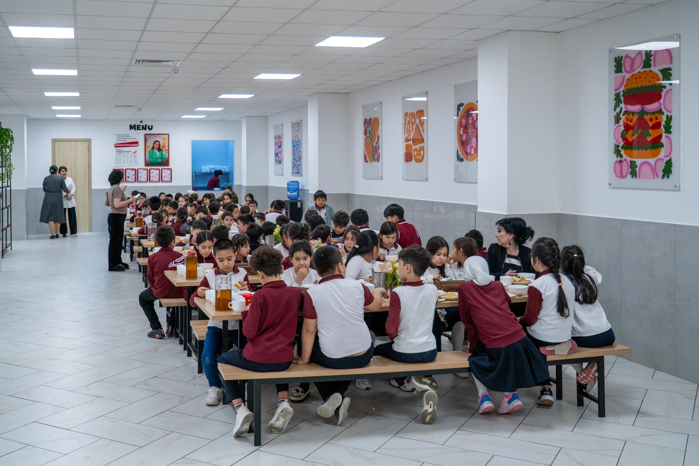 Students in class
